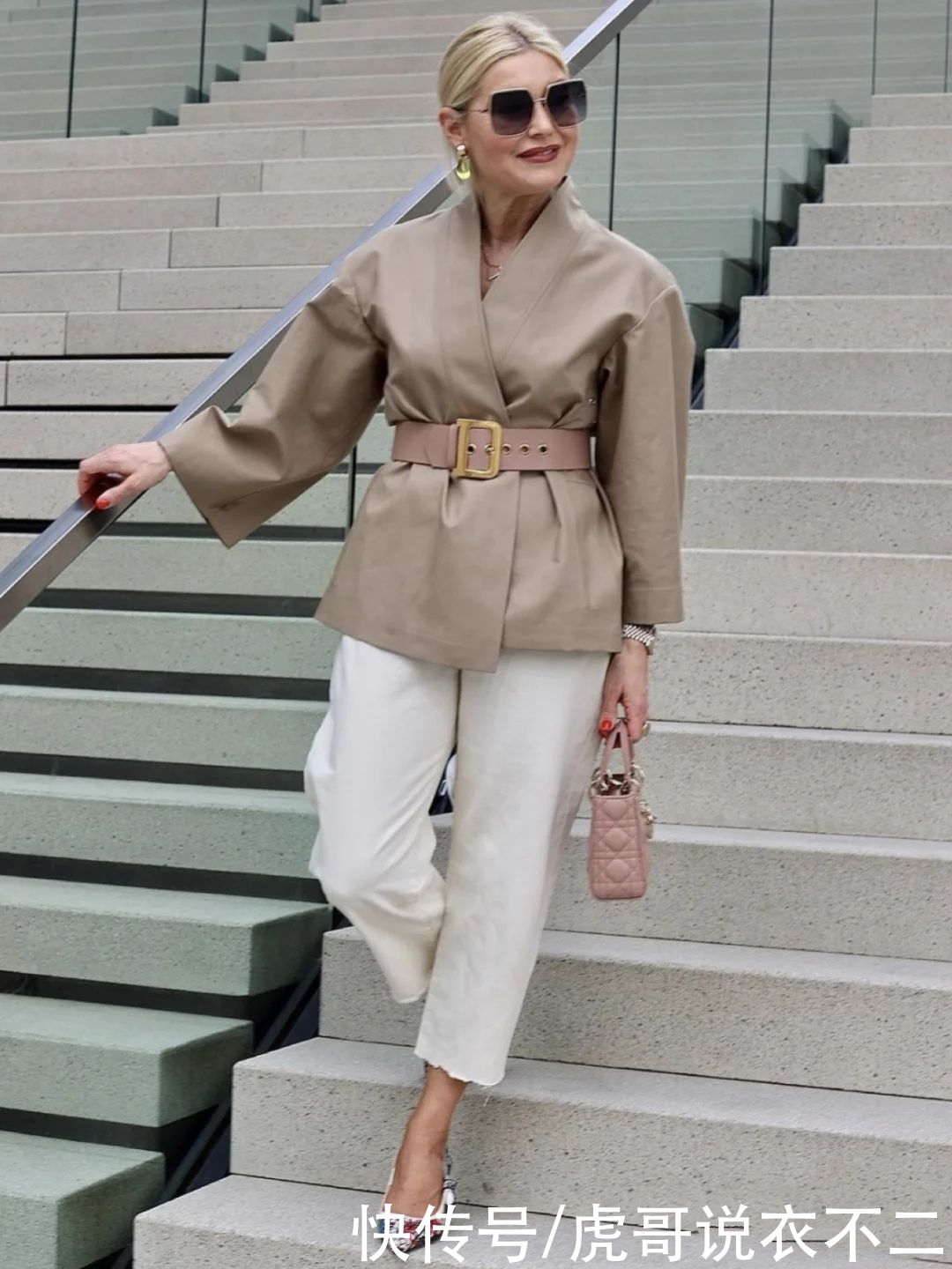 微胖|50岁微胖女性拒当“老阿姨”，学外国博主这么穿，轻松当个时髦精