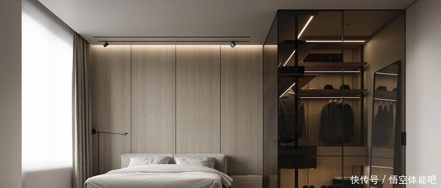 背景墙|看了他“空空荡荡”的家,叫我羡慕不已,全屋原木风,太高级了!