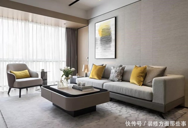 布置|100平现代风二居室,沉淀一下忙碌的心情悠享生活