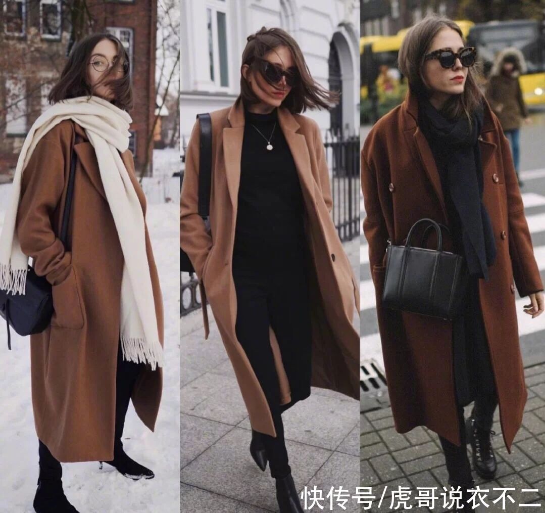 小脚裤才是大衣的神仙cp，一裤多穿超实用，基础款也能时髦优雅