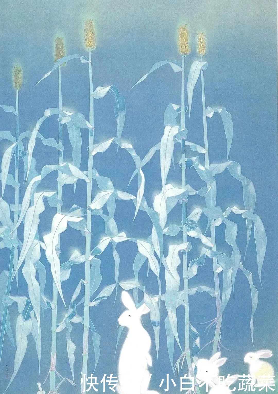 这画中的小生命，纯净天真