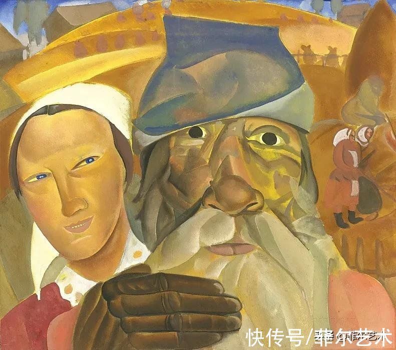 油画#俄罗斯画家鲍里斯·格里戈里耶夫油画作品欣赏