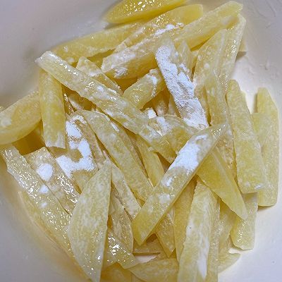 炸土豆条|自制炸土豆条