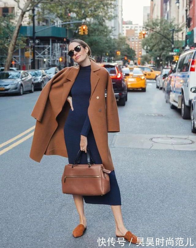 搭配 会穿搭的女人,冬天更爱暖色系搭配,优雅大方又不失时尚气质