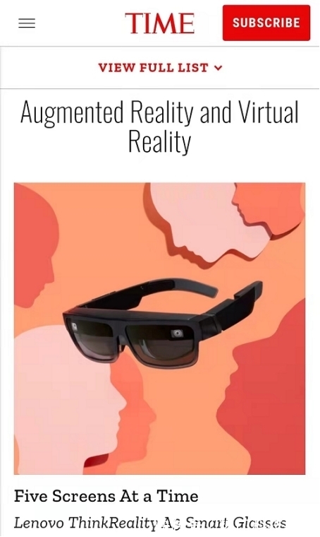 技术|太意外!联想两项技术入选《时代》周刊年度最佳发明