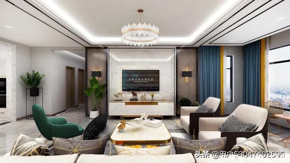 搭配|150㎡新家高级色彩搭配，颜控爱了