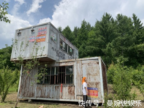 庭院|95后夫妻用废弃集装箱造双层别墅，造价6万元庭院一应俱全