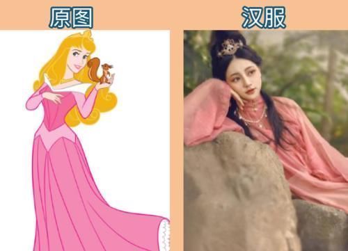 士尼动画|当迪士尼公主穿上汉服,茉莉公主成天竺少女,美得让人移不开眼