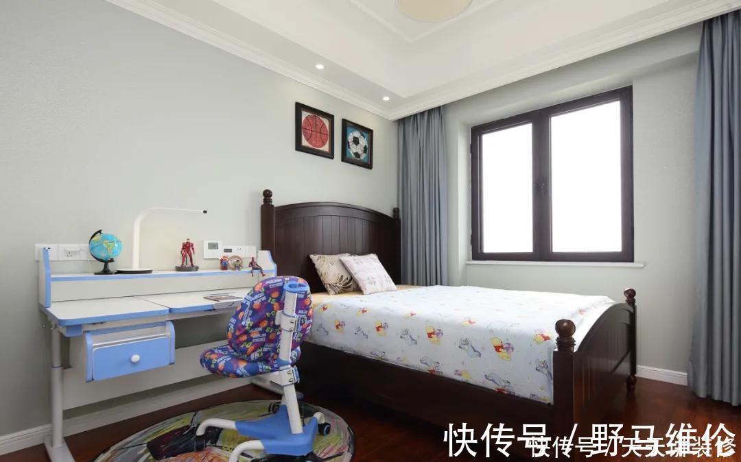 新房|127㎡现代美式风格新房装修,浪漫优雅简洁大方!