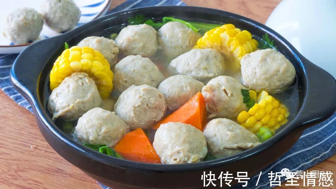 q弹|丸子要好吃,调馅是关键!教你饭店不外传的做法,一口一个超过瘾