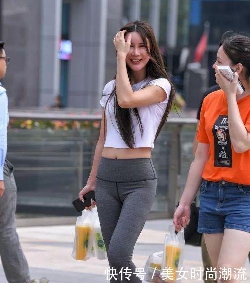 底裤|穿打底裤的美女, 远看似彩绘, 近“赏”更美