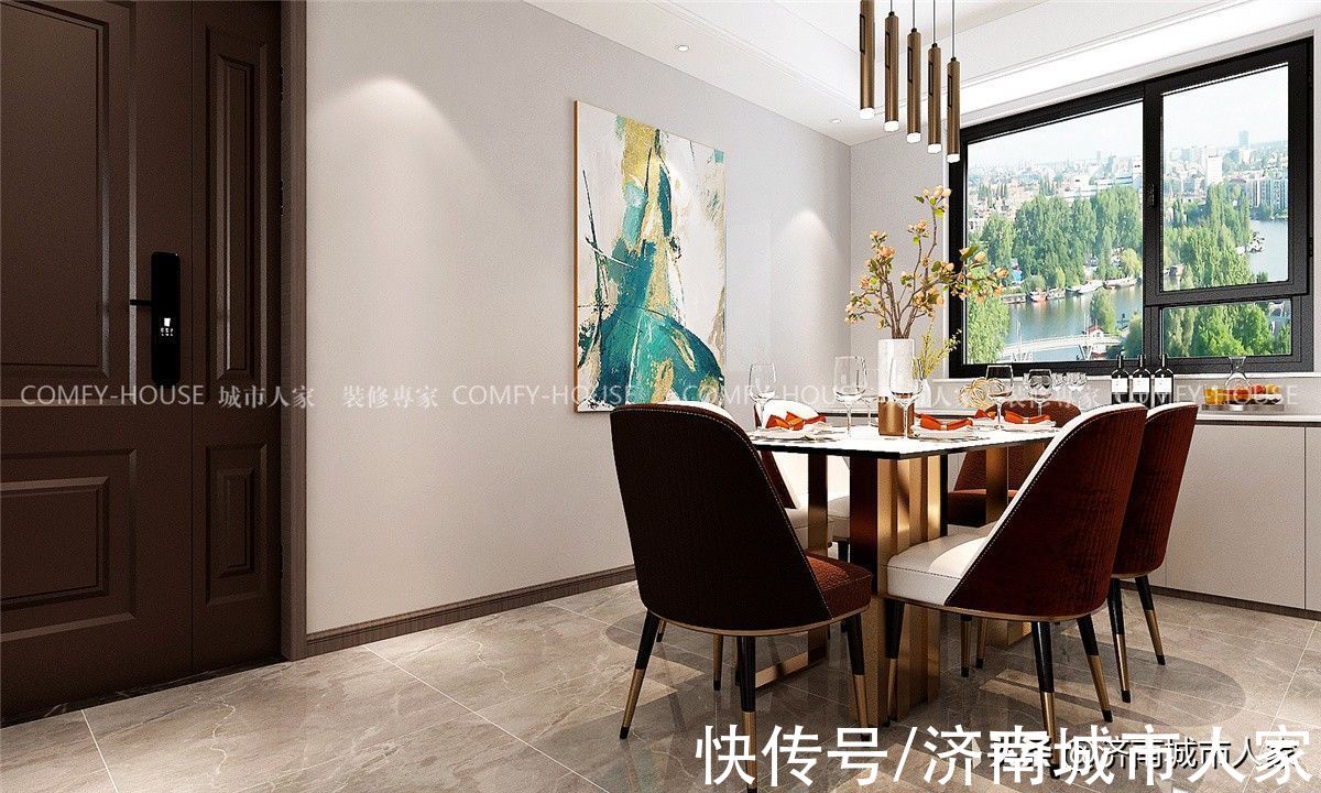 装修|澄波府邸现代轻奢风格装修效果图