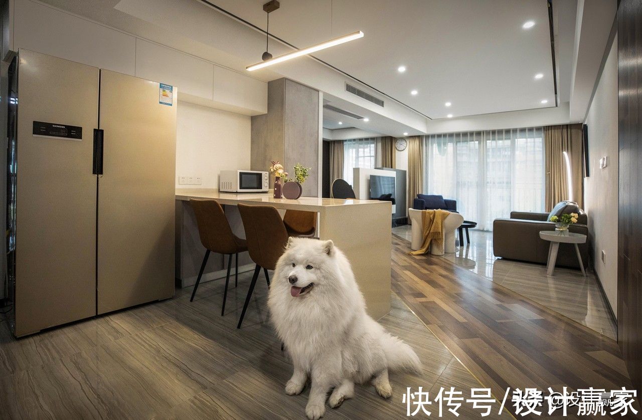 家居空间|82㎡宽敞两居室，通透的现代家居空间，时尚惬意