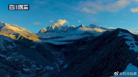 四姑娘山|像童话！四姑娘山空灵雪景似琉璃