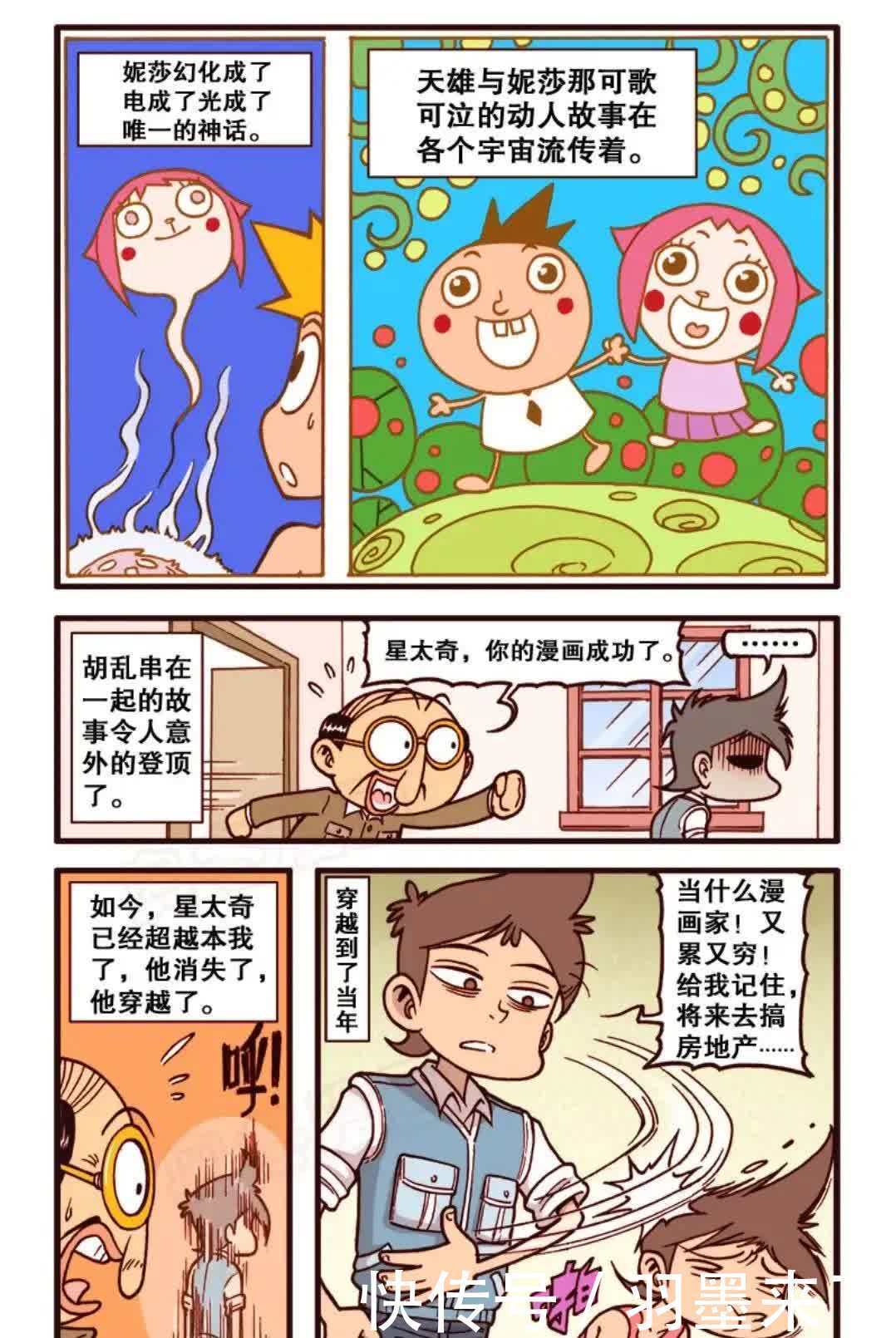 奋豆星太奇，小剧场之漫画之王，星太奇成为漫画家