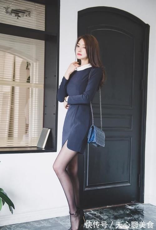 修身裙|美女穿搭:职场范十足的修身裙,干练有素,高冷极了!