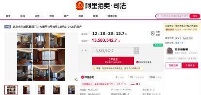 ppp|昔日浙江女首富”何巧女一北京房产将拍卖，起拍价1358万元