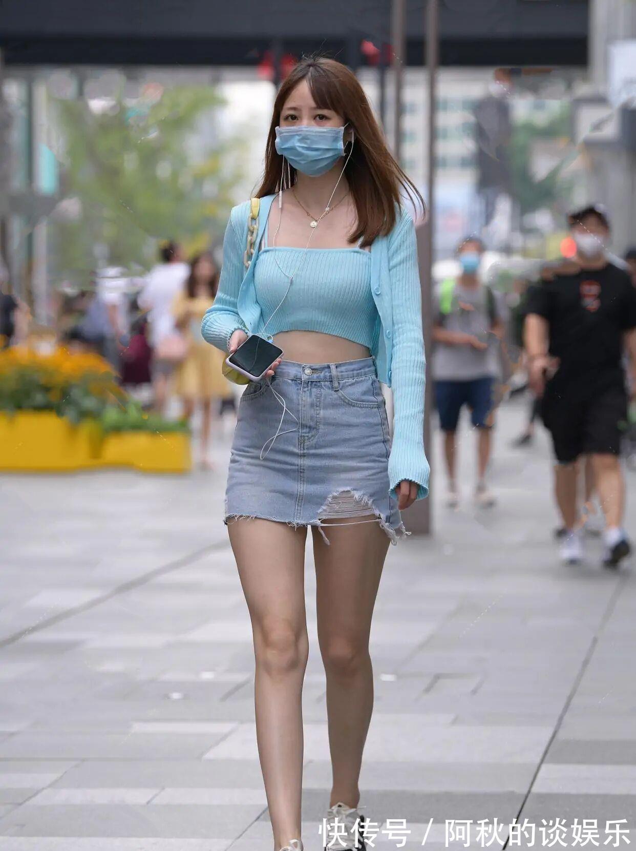 半身裙|“半身裙”穿出新鲜感?只有改变风格,侧重点让人出其不意!