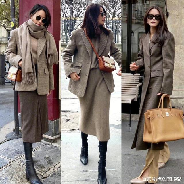 tips|秋天不知道怎么穿?试试这几组极简风穿搭,优雅高级又气质