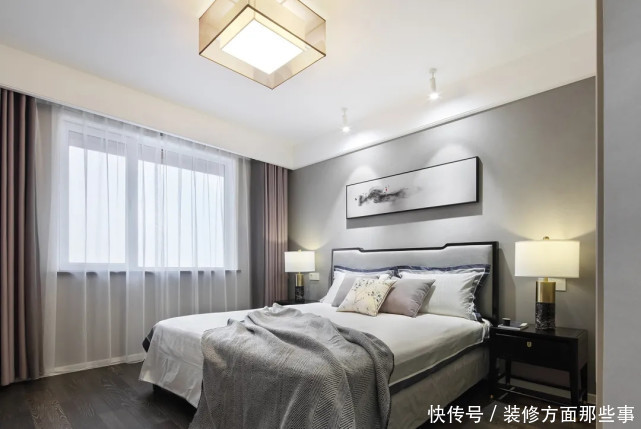 高端大气上档次|160平现代风三居室,将投影幕布藏入天花板,高端大气上档次