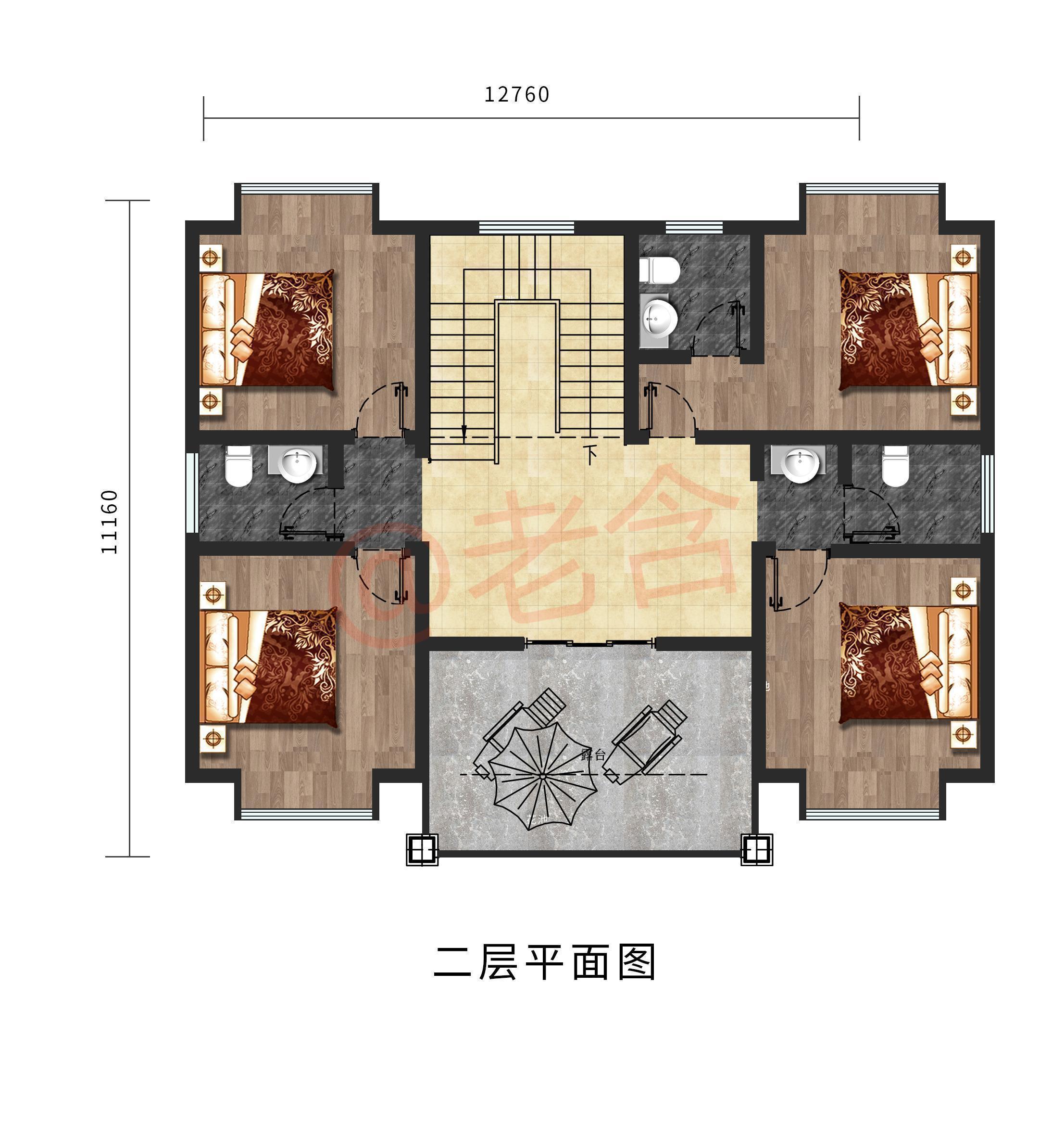 柴火|总算找到20万就能盖的农村二层别墅,选了2套,哪套更适合农村盖