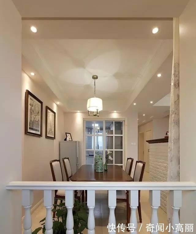 实用|晒晒我家158平复式新房,独爱这半堵小墙设计,很实用!