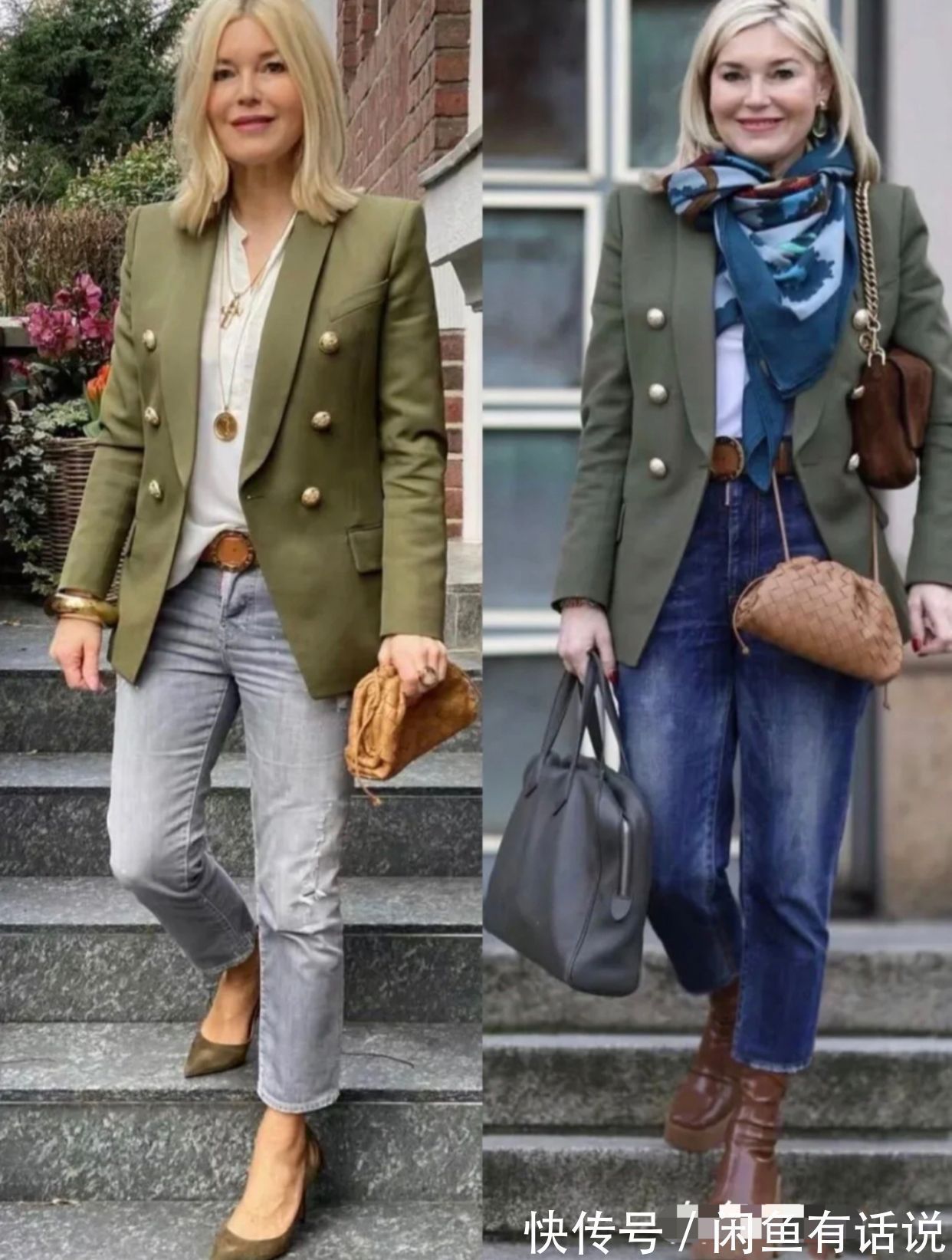 奶奶辈|等我到了60岁,也要像这位奶奶博主这么穿,时髦到让小姑娘羡慕