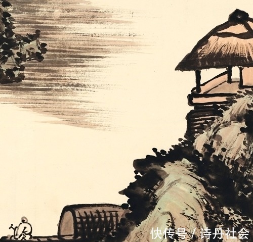 浙派&走自己的路,用作品说话,陈师曾绘《秋江泛舟》