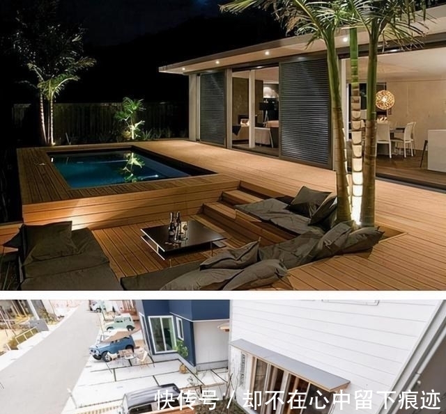 甲板|想要给院子做下沉式设计,高低落差布局打造茶室+户外餐厅,享受