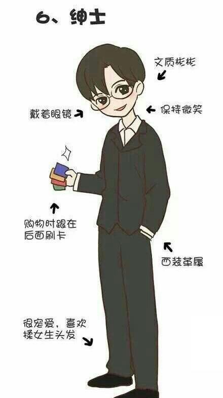 打扮|8種類型的二次元男友,哪一個才是你的菜?傲嬌男并非最香