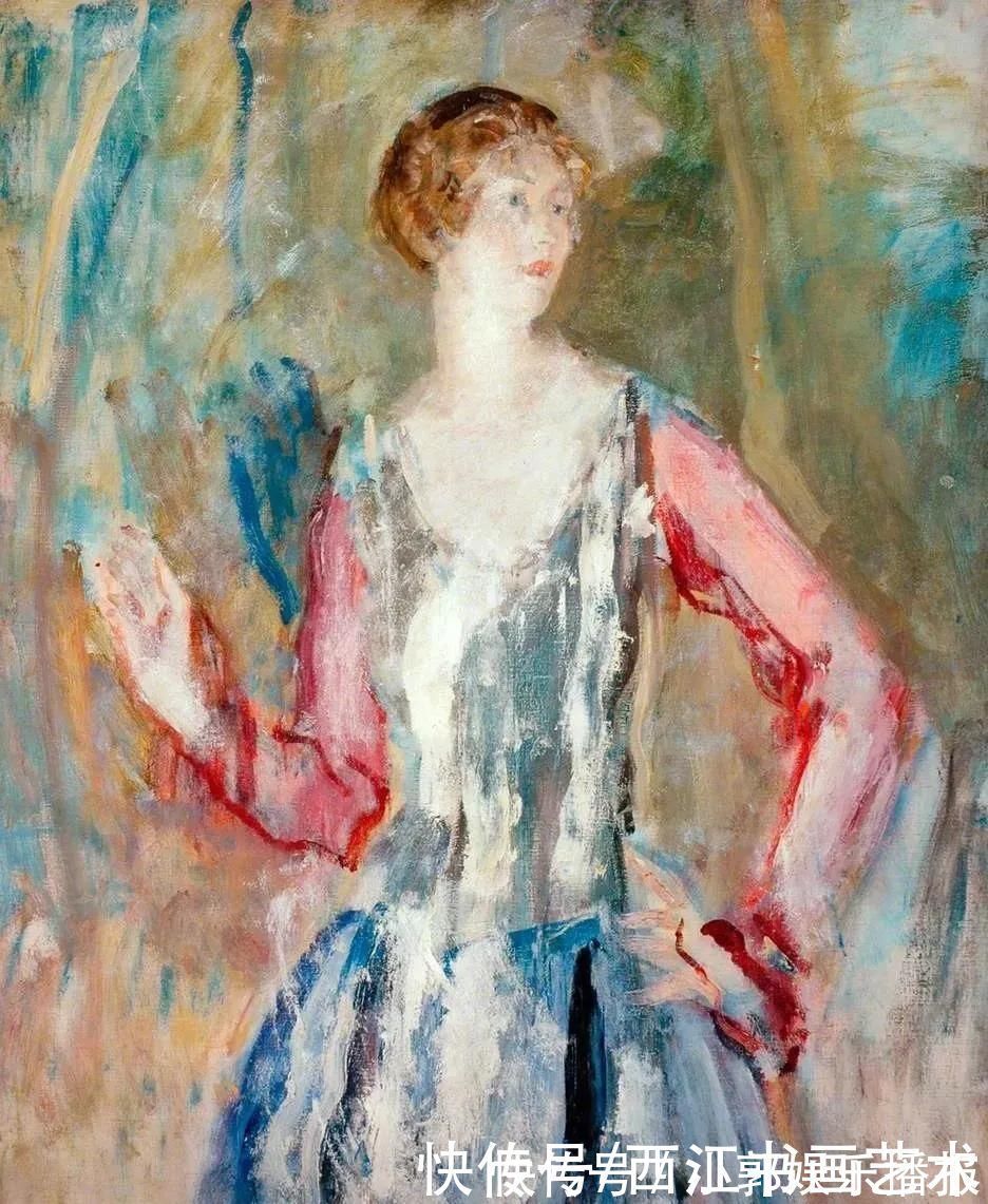 麦克沃伊&有质感的水彩肖像:英国画家亚瑟.麦克沃伊作品选