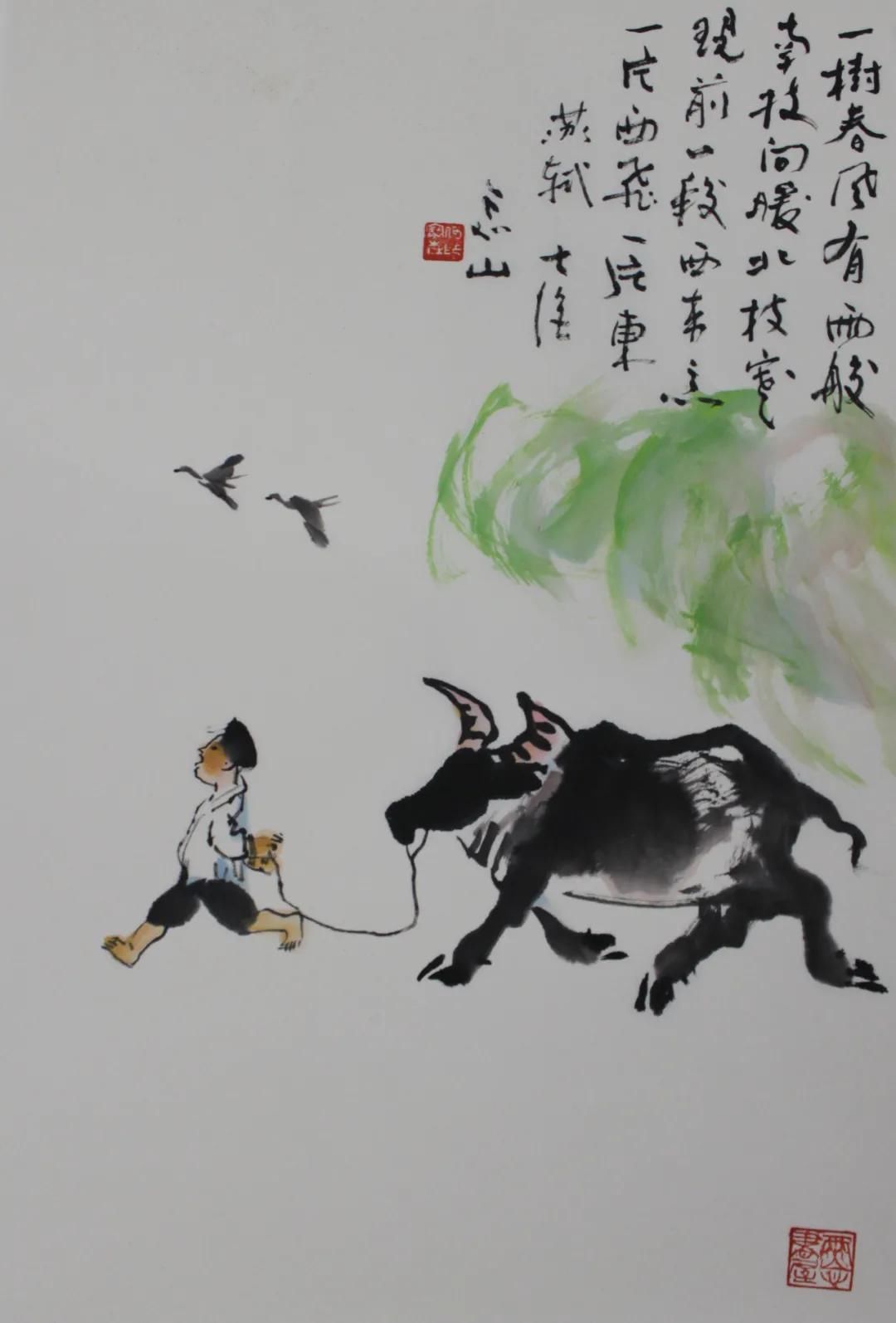  中国|展览预告：迎牛年——何宝森十牛禅画展