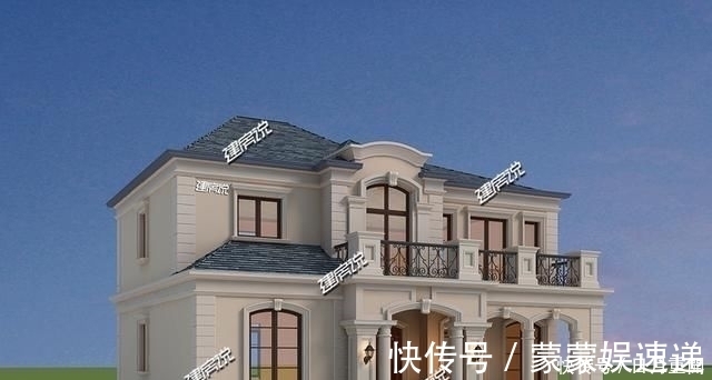 预算|准备在农村建房预算20万左右的，看看这款法式别墅，准没错
