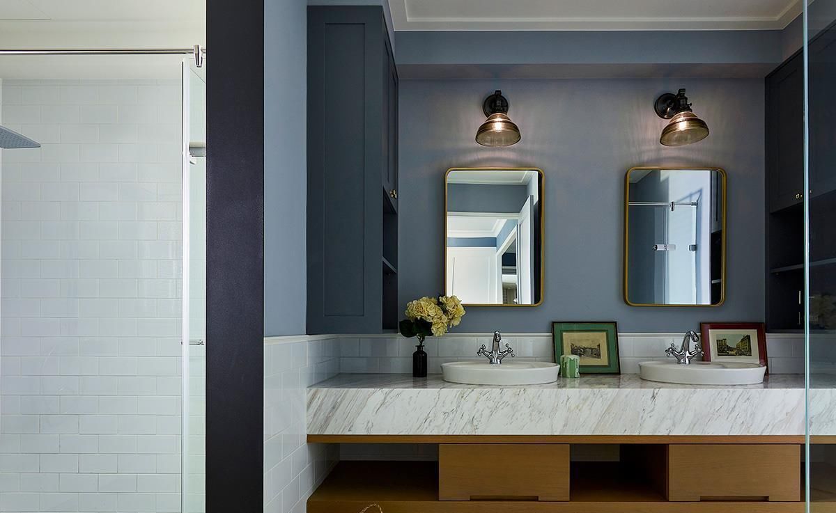 美式|她家122㎡的房子一入户就把人迷住,全屋堪比电影中的场景,太美了