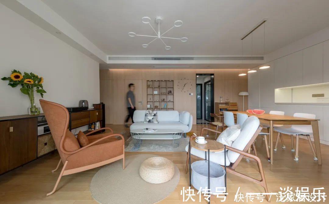 日式|120㎡现代日式风，简约舒适的装修效果，一点也不输给豪宅！