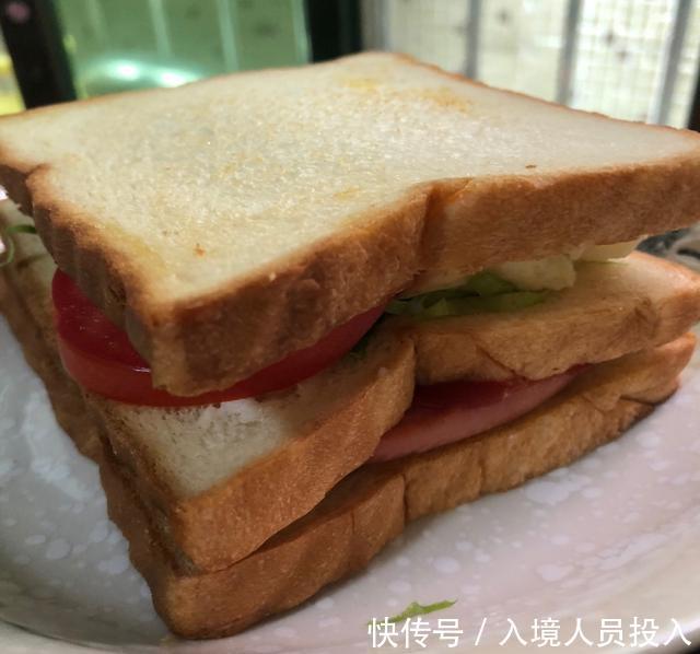 状态下|火腿鸡蛋三明治:早上来一个,保证一天都有能量!