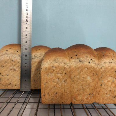 发酵|这道黑芝麻吐司(中种法)太销魂,连吃3天都不腻