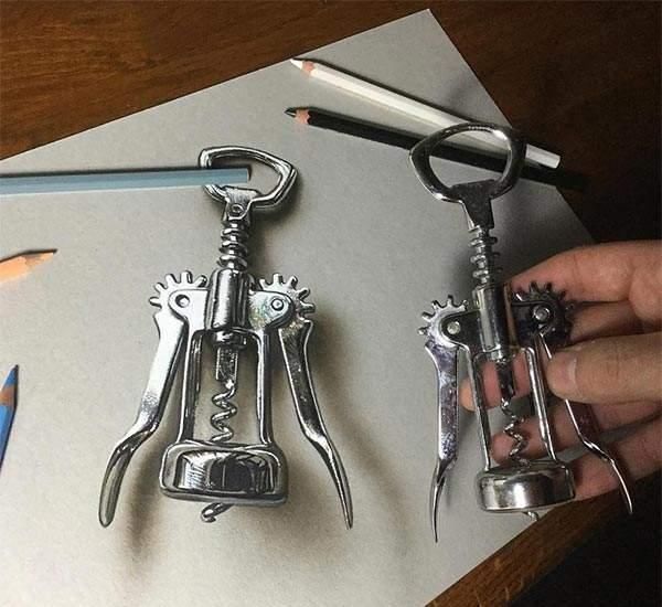 3d|大叔用彩铅画煎蛋,太逼真被质疑造假,晒出视频后,专家安静了