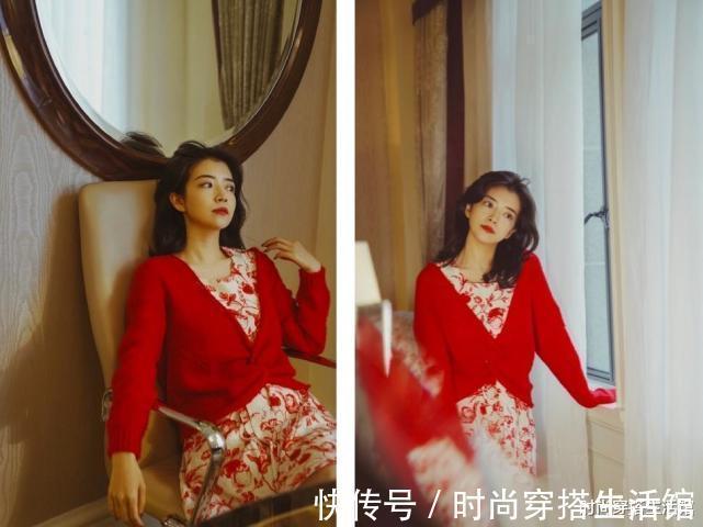 红色 春节当然要穿红色啦!记住这几种搭配技巧,快速摆脱路人感