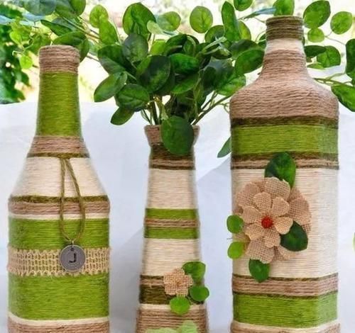 改造|DIY手工制作这是我见过最棒的酒瓶改造方案,好漂亮