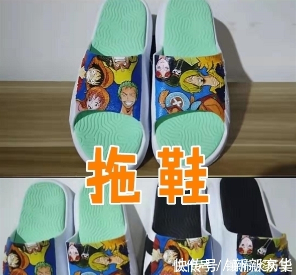 匡威 美术生手绘鞋子,匡威OK,耐克OK,看到拖鞋:买不起的样子!