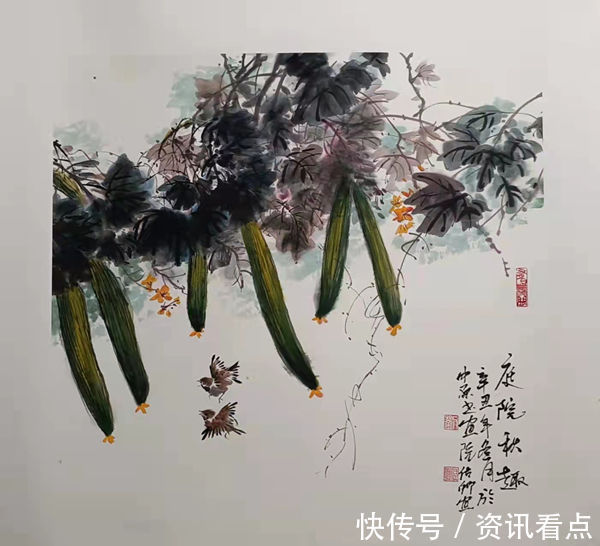 中国艺术#画家刘佐卿作品欣赏