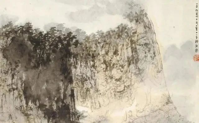 创作《如此多娇》时,傅抱石向总理借酒,以激发创作灵感