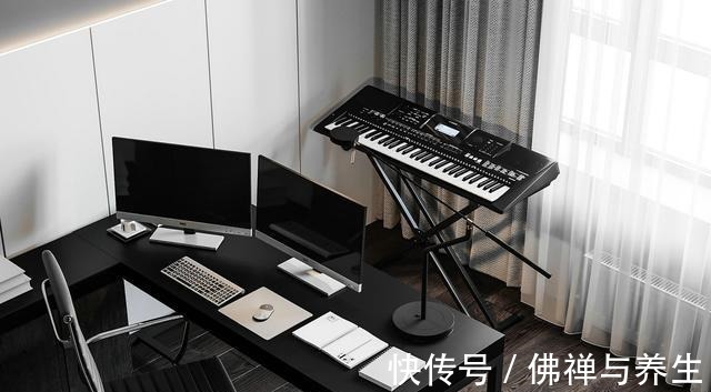 餐厨|现代两居，仅以黑灰两色，就打造出十足的高级感！