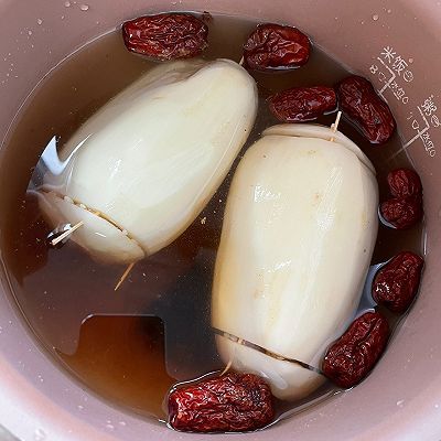 电饭煲|桂花糯米藕