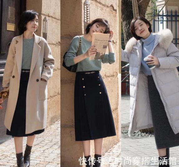 大衣 这才是中年女人该有的换季穿搭,既不装嫩也不显老,穿出气质美