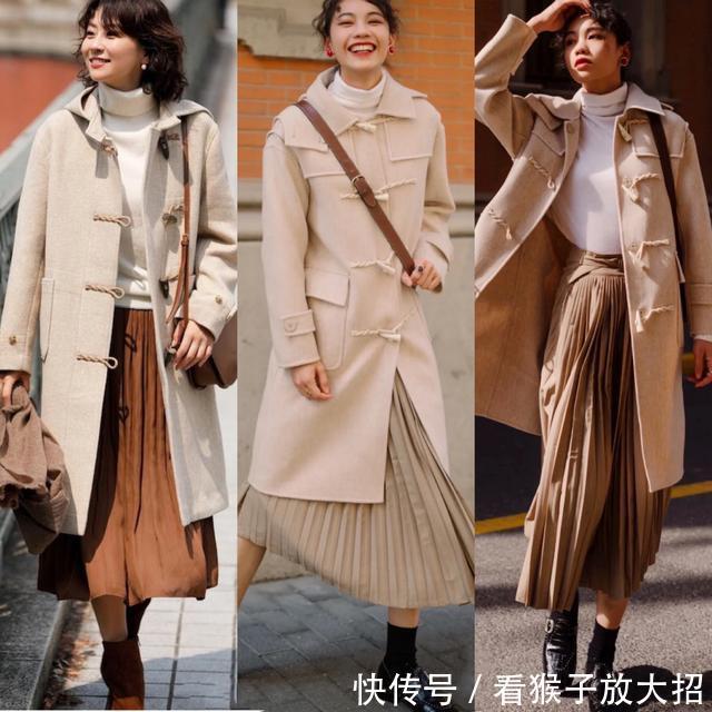 搭配|被这件大衣圈粉了,时髦减龄还提气质,穿再久也不过时