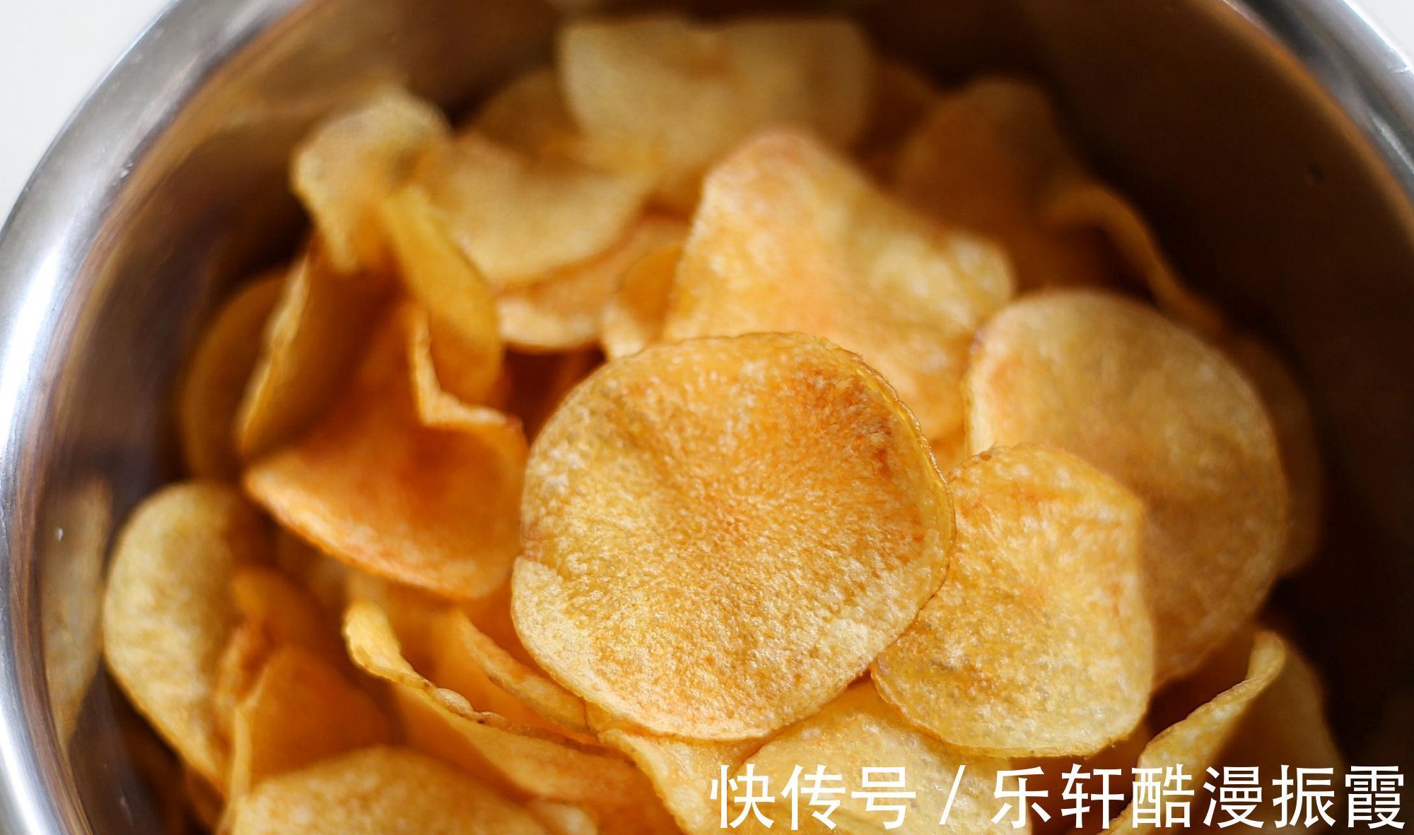 一块钱|用1块钱就能实现薯片自由，满满一大盘，香香脆脆，一次吃到爽