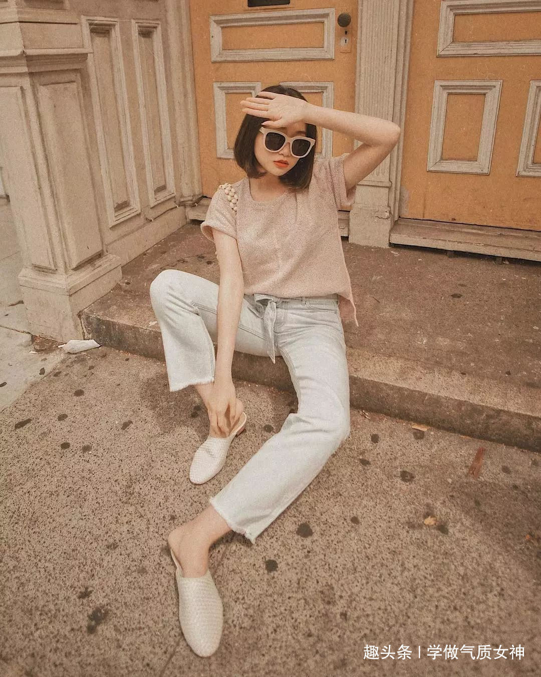 一字带凉鞋 凉鞋,这样穿才时髦 !