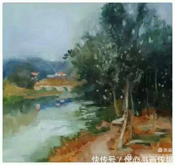 当代中国写意油画——蒋洪兵风景油画作品欣赏